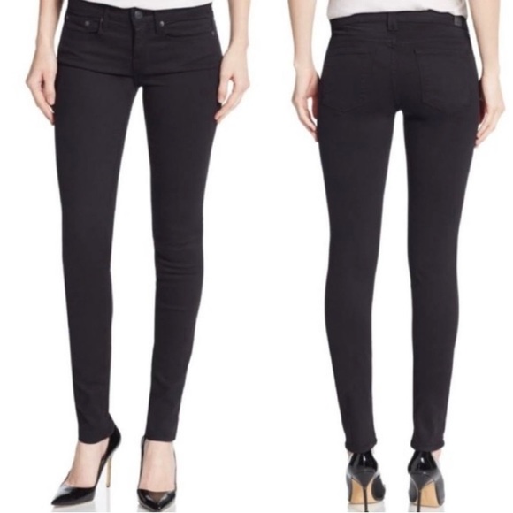 Vince Denim - Vince Womens Black Skinny Denim Jeans size 28